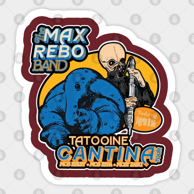 Max Rebo Band Tour Sticker by Nazonian